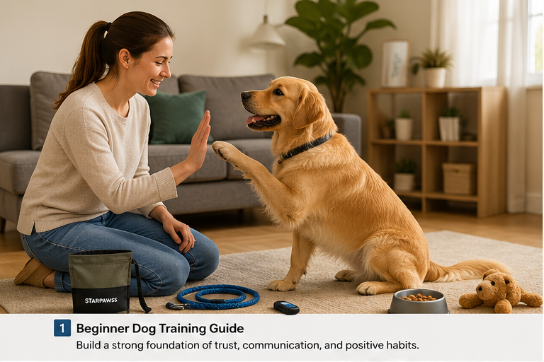The Complete Dog Training Guide for Beginners (2026): Step-by-Step Dog Training That Actually Works
