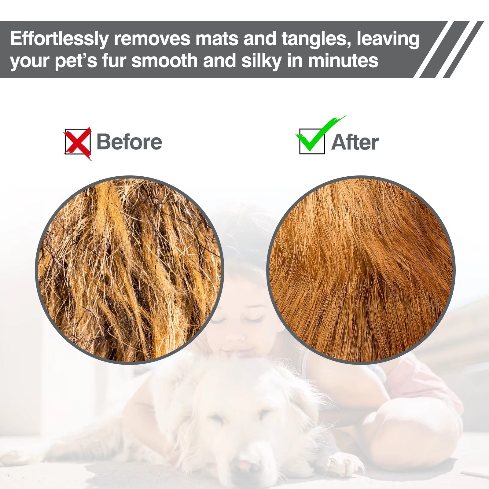 Starpawss PD-166 Electric Flea Comb for Dogs & Cats – Pet Lice, Tick & Flea Removal Grooming Brush