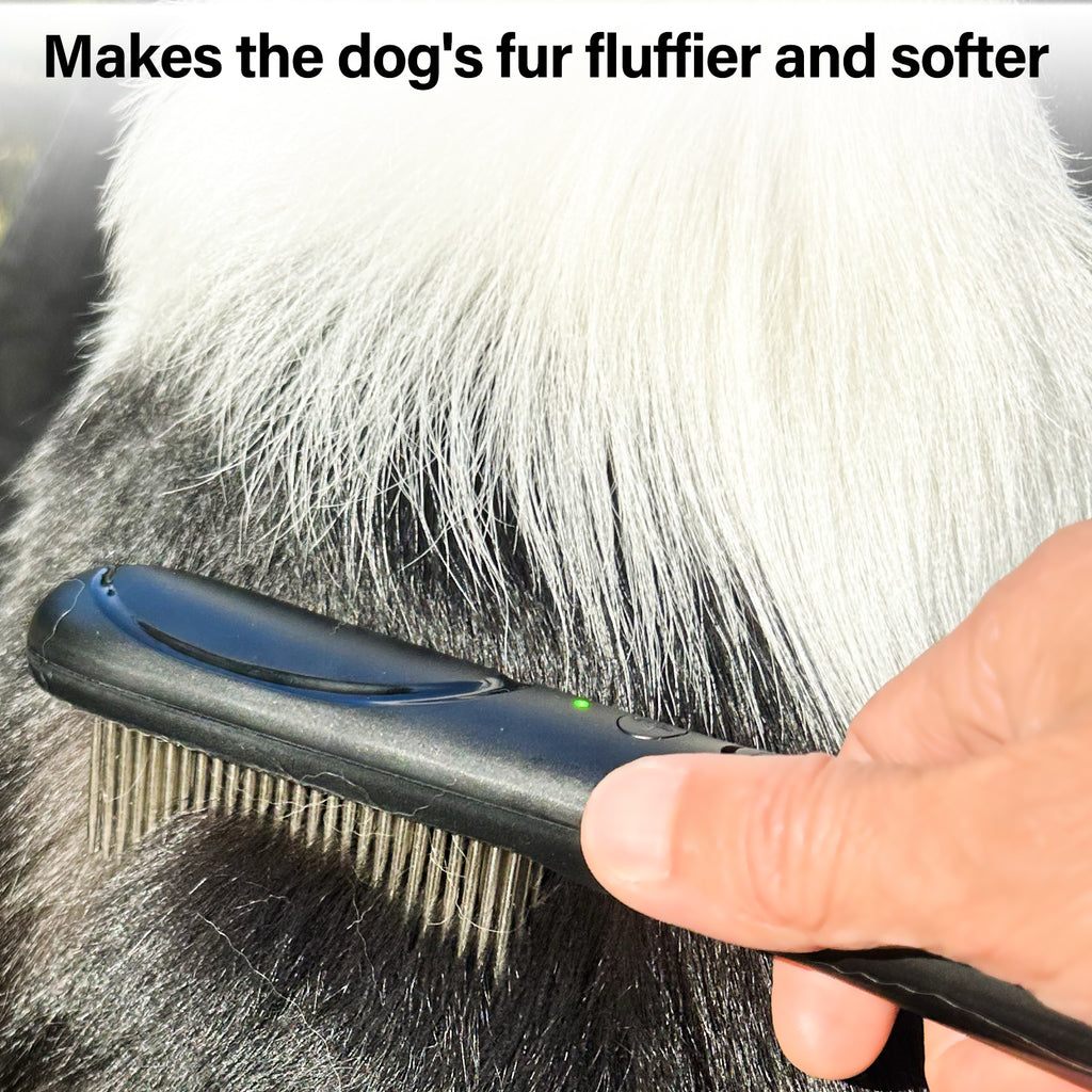 Starpawss PD-166 Electric Flea Comb for Dogs & Cats – Pet Lice, Tick & Flea Removal Grooming Brush