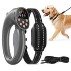 Starpawss PD-810 500-Yard Auto Leash Pulling Stop Dog Training Collar with Remote – Waterproof Rechargeable Anti-Pull Trainer