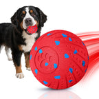 Interactive Dog Toys Smart Dog Ball for Aggressive Chewers Auto Bounce Blue | E-TPU vibrating dog ball, 3 auto modes, motion sensor, Type-C rechargeable, 4h runtime, IP54 waterproof, indoor/outdoor use