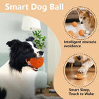 Smart Interactive Dog Ball, Automatic Rolling Bouncing Chew Toy, IP54 Waterproof Rechargeable Dog Toy for Indoor Outdoor Play