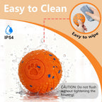Smart Interactive Dog Ball, Automatic Rolling Bouncing Chew Toy, IP54 Waterproof Rechargeable Dog Toy for Indoor Outdoor Play