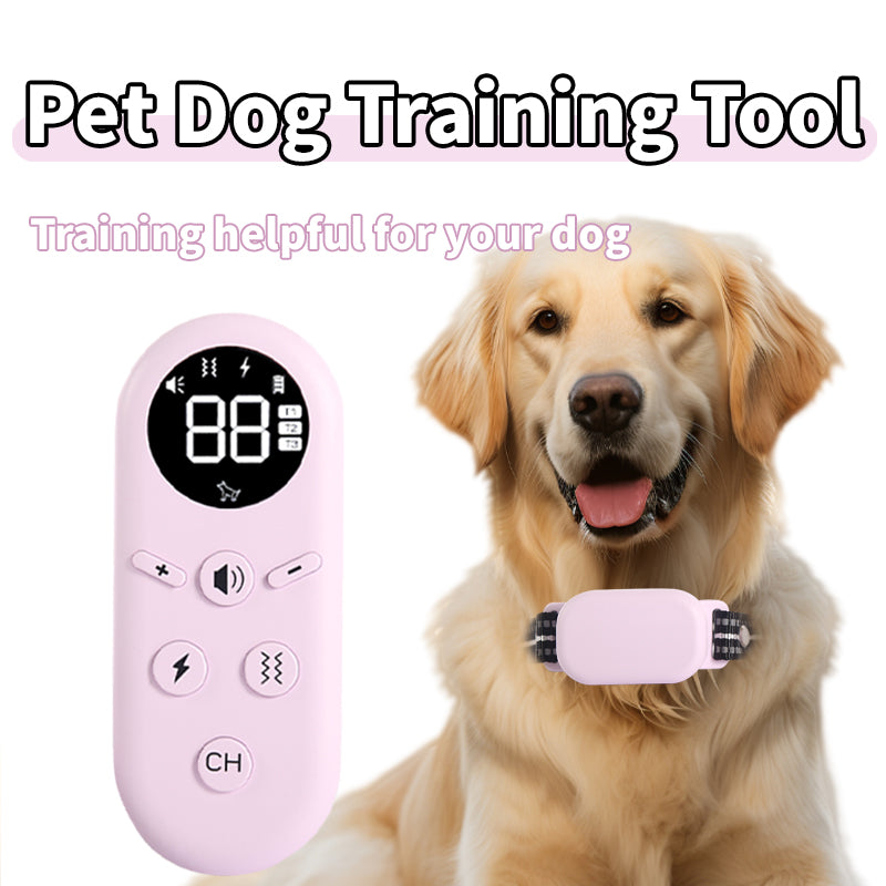 Starpawss P20 Rechargeable Remote Dog Training Collar for All Breeds – Waterproof E-Collar with Long Range Control