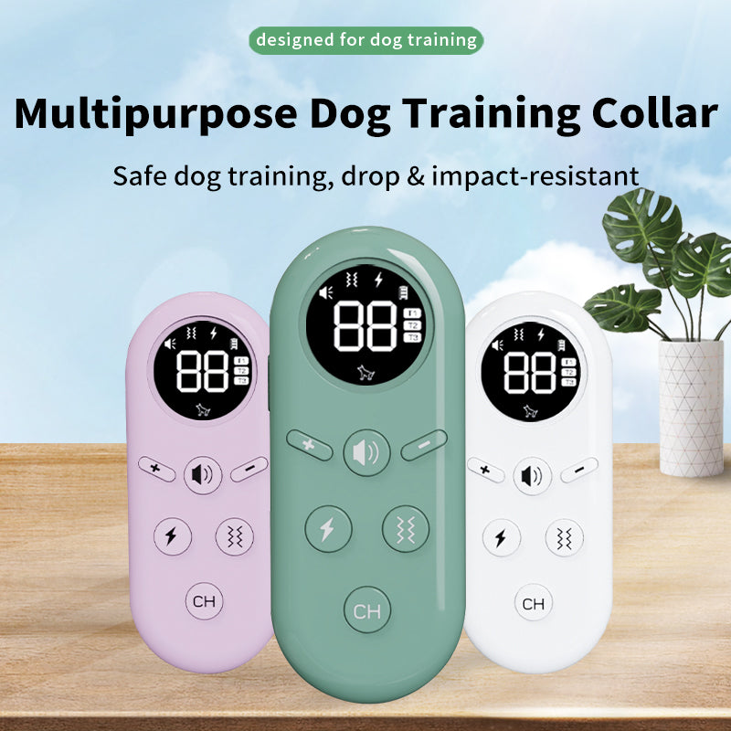 Starpawss P20 Rechargeable Remote Dog Training Collar for All Breeds – Waterproof E-Collar with Long Range Control