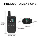 Starpawss P24 Dog Training Collar with Remote – Ultrasonic Bark Control & Waterproof Receiver