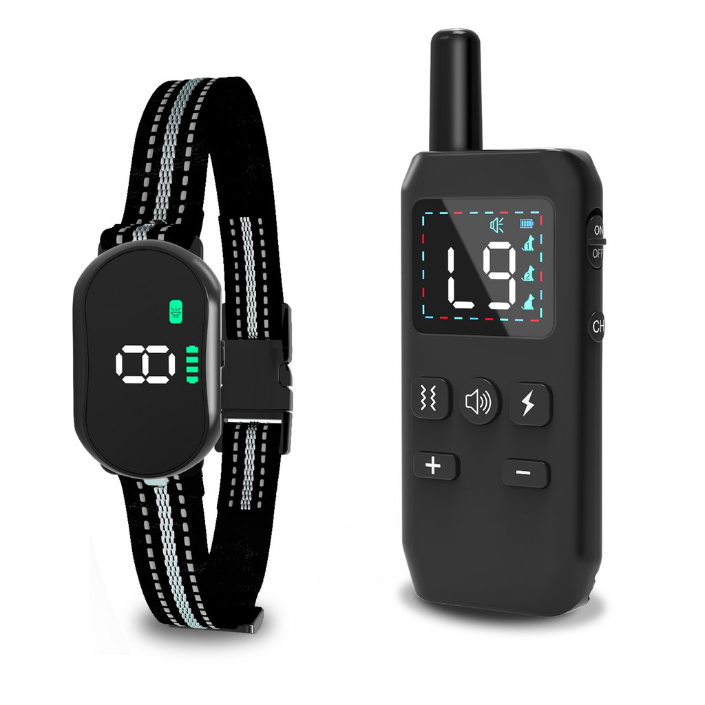Starpawss P24 Dog Training Collar with Remote – Ultrasonic Bark Control & Waterproof Receiver