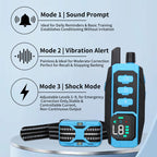 Starpawss P25 330M Remote Dog Training Collar for 3 Dogs – IP67 Waterproof Rechargeable Collar with Beep, Vibration & Static Modes