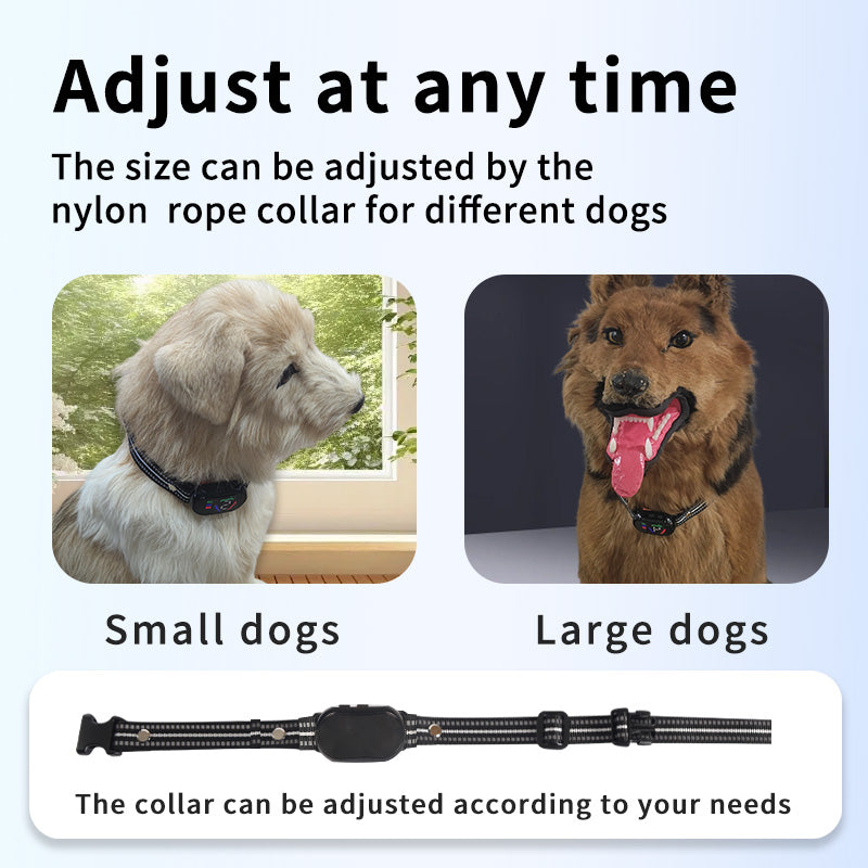 Starpawss P53 Rechargeable Anti Barking Dog Collar – Waterproof Automatic Bark Control Training Collar for Small, Medium & Large Dogs