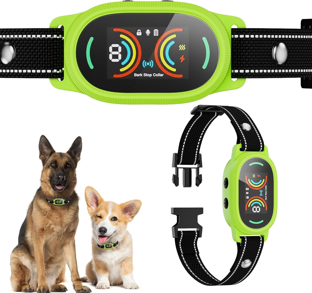 Starpawss PD-216 AI Smart Anti-Bark Dog Collar – Rechargeable Waterproof Training Collar with Beep, Vibration & Safe Static Modes